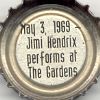 May 3, 1969 - Jimi Hendrix performs at The Gardens