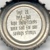 Sept.20, 1944 - Bob Hope Show tickets were sold for war savings stamps