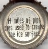 14 miles of pipe was used to create the ice surface