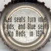 Red seats turn into Golds, and Blue seats into Reds, in 1974