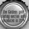 The Gardens gold seating section was introduced in 1974