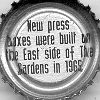 New press boxes were built on the East side of The Gardens in 1969