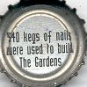 540 kegs of nails were used to build The Gardens