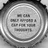 We can only afford a cap for your thoughts.